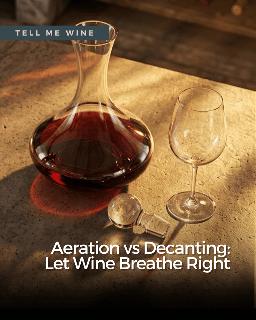 Aeration vs Decanting: Let Wine Breathe Right