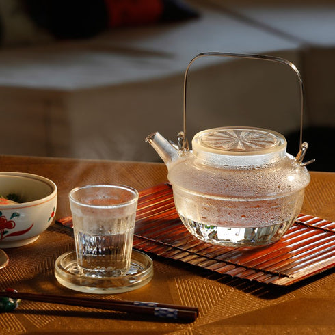 【最後一套】Iwaki Snowtop 清酒壺和清酒杯套裝 | 限量產品 | 日本泰國製造 | 手工製作